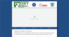 Desktop Screenshot of faheyeco.com
